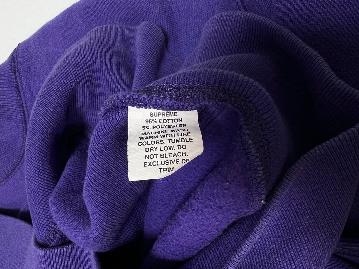 Supreme box logo crewneck purple M | eBay