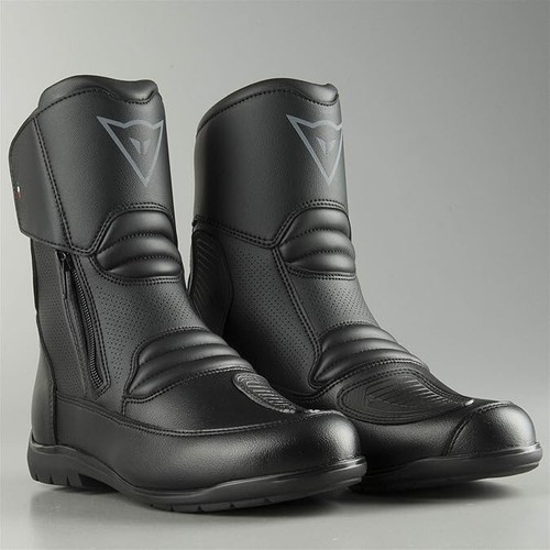 STIVALI BOOTS MOTO DAINESE NIGHTHAWK D1 GORE TEX BLACK LEATHER PELLE TG 41 - Picture 4 of 6