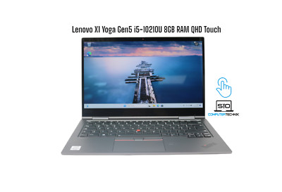 Lenovo Thinkpad X1 Yoga Gen 5 i5-10th Gen 8GB RAM 512GB SSD QHD Touch Stift