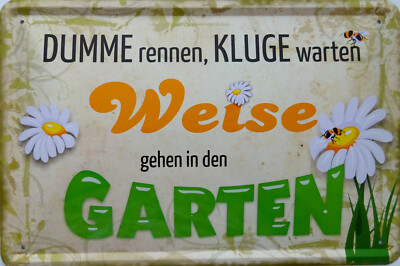 Garten Metallschild 'Andere Gehen Zur Therapie Produktbild-Vorschau 12