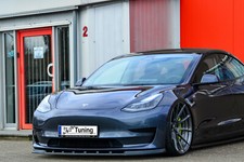 Spoilerschwert Frontspoiler Splitter aus ABS für Tesla Model 3 + Performance