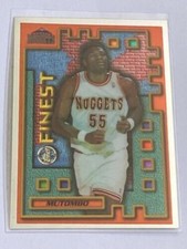 1995-96 Topps Finest Dikembe Mutombo #M42 Basketball DNA Games