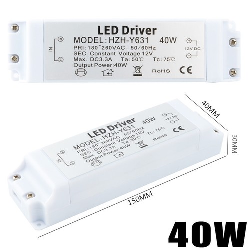 UK STOCK LED Driver Power Supply Transformer 240V - DC 12V - 第 16/30 張圖片