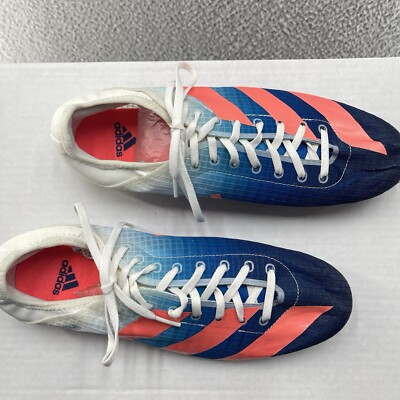 NEW Adidas Men\'s Sz 14 Sprintstar‎ Track and Field Shoe Legacy Blue Rush Lace Up adidas Fitness & Running Shoes for Men 14 US Shoe for sale  main image 4