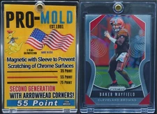 5 NEW! Pro-Mold 55PT Wave 2 Card Holders Sleeve Inc MH55SA Free Shipping Always