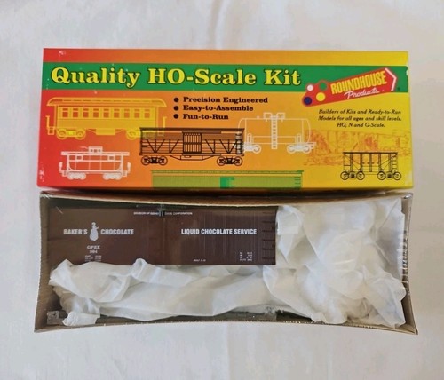 HO Roundhouse 7963 Baker's Chocolate Co (GPEX) 36' Old Time Reefer #904 Nuevo en caja | Zustand: New