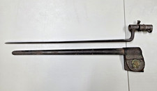 US Model 1873 Springfield Trapdoor Rifle Socket Bayonet .45-70 + Scabbard & Frog