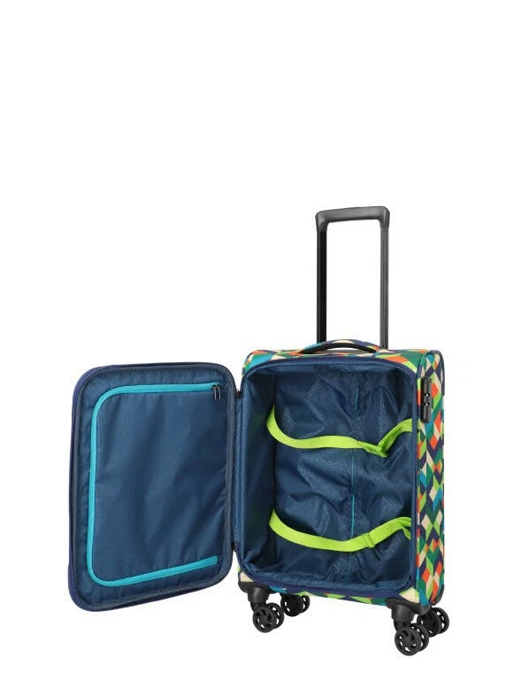 travelite CAMPUS MULTICOLOR Trolley S   4-Rad Reisekoffer NEU - Bild 2 von 3