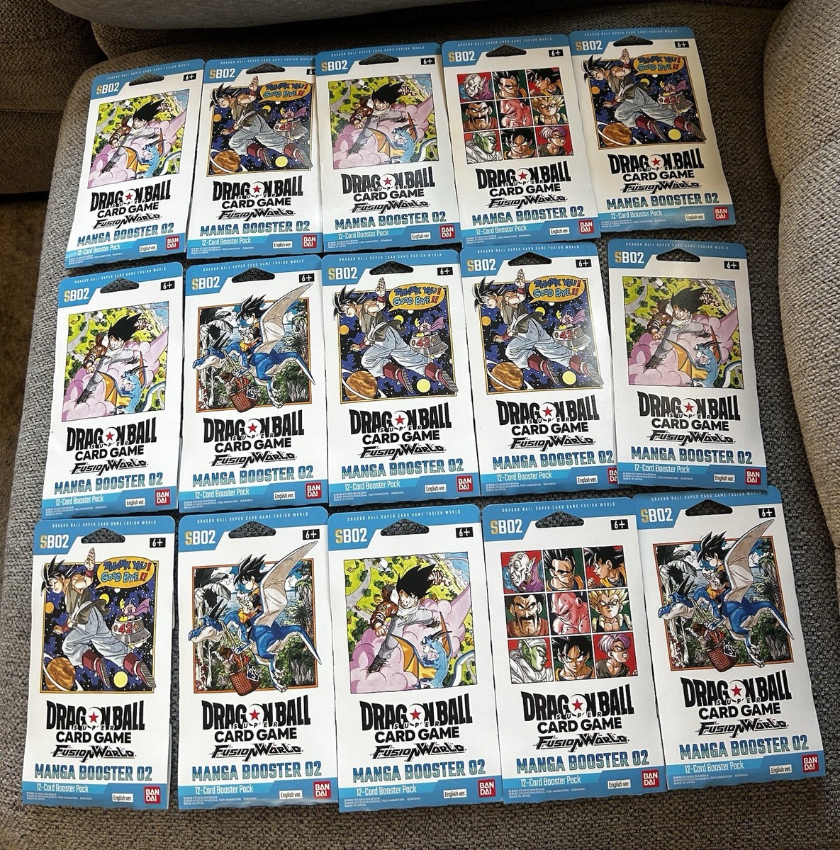 Dragon Ball Super Fusion World - Manga Booster 2 SB02 Sleeved