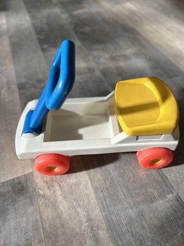 Vintage 90's Fisher Price Creative Coaster Ride On Toy Convertible Pull Wagon - Picture 2 of 12