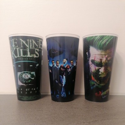3x ICE NINE KILLS Tourbecher von der A WORK OF ART Tour 2025, Becher 0,4l