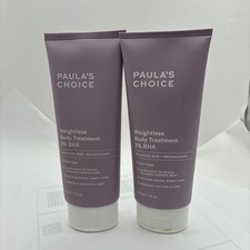 1.5 PAULA'S CHOICE Weightless Body Treatment 7 fl oz Soften Exfoliate Tone 1 New