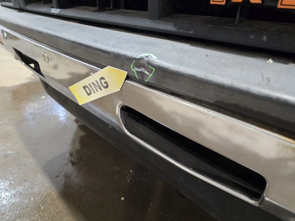 Front Bumper Excluding SE Black Fits 86-92 NISSAN PICKUP 641975 - Image 4 of 4