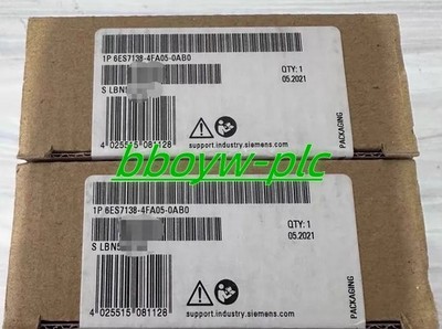 1PCS Brand New  Siemens  6ES7138-4FA05-0AB0   Fastshipping  free tax