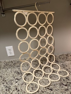 IKEA Komplement Multi-Use Hanger White Ivory Scarf Tie Belt Organizer 603.872.11