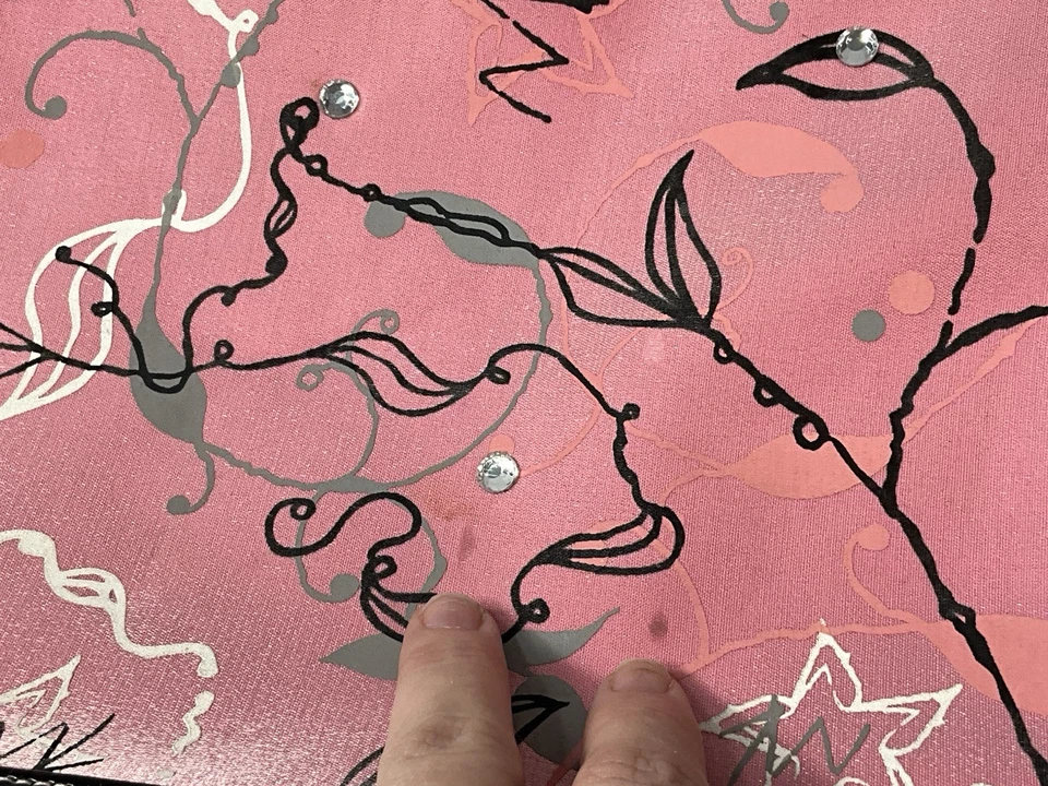 BOLSA DE VIAJE DE MAQUILLAJE MARY KAY GRANDE DE COLECCIÓN 13x10x4 pulgadas 3 bolsas interiores pedrería Foto 4 de 4