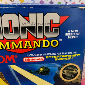 Bionic Commando NES CIB