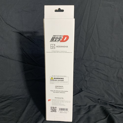 Official Initial D Mouse Pad Kodansha Japanese Anime Microfiber Surface NIB - Picture 2 of 7