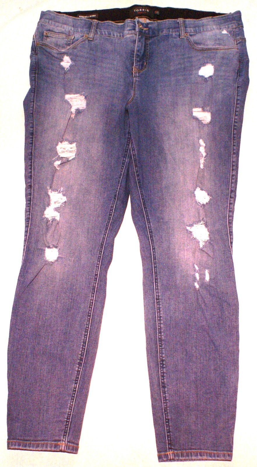 Womens 22t Flex Waist Stretch Denim (41x30)
