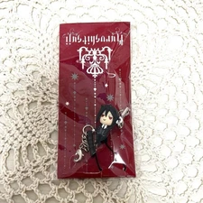 NEW Black Butler Ciel & Sebastian Strap Earphone Jack G Fantasy Rare #9463