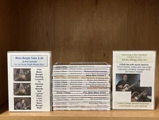 Lot of 23 Guitar College DVD Home Study Course theory & Technique Rich Severson