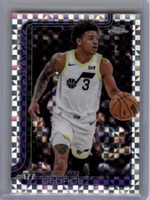 Keyonte George [X-Fractor] #235 2025 Topps Chrome