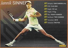 Choose Jannik Sinner stickers Panini