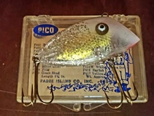 NOS PADRE ISLAND CO. PICO PERCH VTG LURE FLRSCNT SF407 NIB Find One! HEDDON CCBC