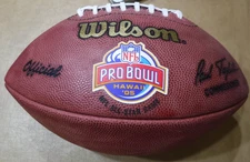 2005 NFL PRO BOWL GAME FOOTBALL 9 SUPER BOWL CHAMPION PITTSBURGH STEELERS