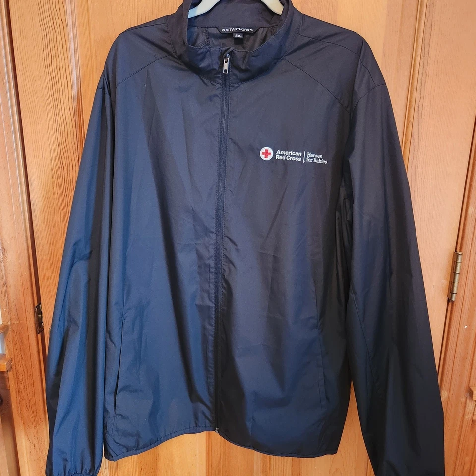 Port Authority American Red Cross Heroes for Babies Black Full Zip Jacket 2XL - Image 2 of 4