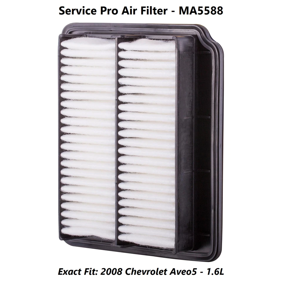 2008 Chevrolet Aveo5 1.6L Complete Oil, Air & Cabin Filter Kit (5W-30) Foto 4 de 4