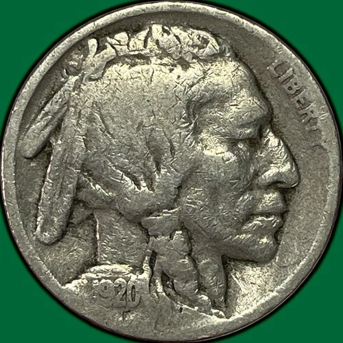 1920-S Buffalo Nickel Very Good VG Coin #36700