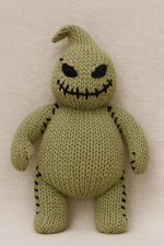 Jack Skellington Oogie Boogie Knitted Knitting Pattern Only Nightmare Christmas
