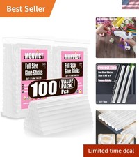 Hot Glue Sticks, Pack of 100 2.2 lb 4"Long 0.43" Diameter Full-Size Hot Glue ... 0.40 per gallon