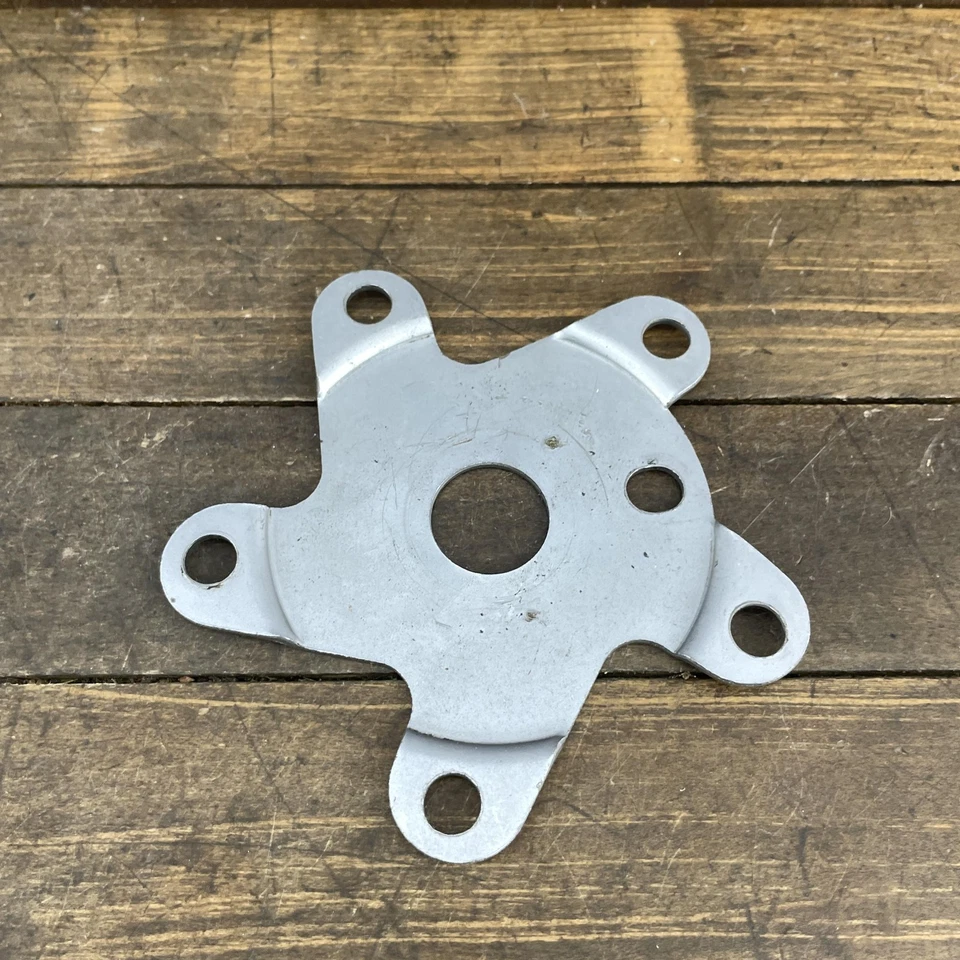 Передняя звездочка VIntage GT BMX Spider 110 BCD 135 г BMX Interceptor серебристая 1990-е - Изображение 3 из 4