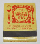 Zelda"s The Spaghetti Emporium Minneapolis MN 20 Strike Matchbook Front Strike — photo 1