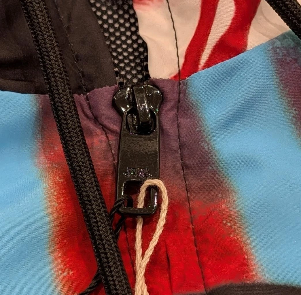 $1695 Mens Dolce Gabbana Allover Graffiti Print Windbreaker Jacket 52 US 42 - product detail image 5