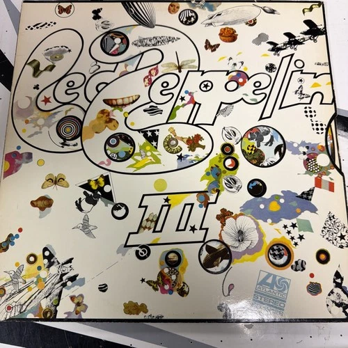 Led Zeppelin III 1970 Original LP Vinyl Record SD-7201 Atlantic VG+/EX Tested !