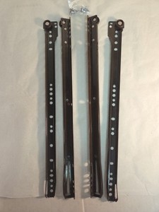 Metal Drawer Runners 2 Pairs 15.5"