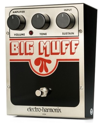 Electro-Harmonix USA Big Muff Pi (US-BM) Classic Fuzz Distortion Pedal