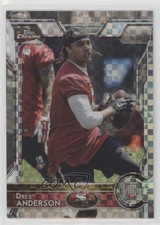 2015 Topps Chrome Rookies Retail X-Fractor Dres Anderson #169 0t69