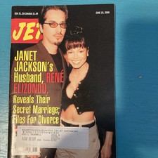 Jet magazine jun 19 2000, janet jackson & husband rene elizondo