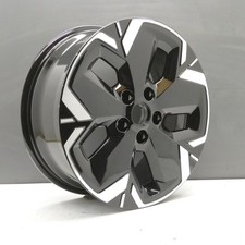 KIA NIRO EV 17" BLACK DIAMOND CUT ALLOY WHEEL RIM 52910-AO000 GENUINE X1