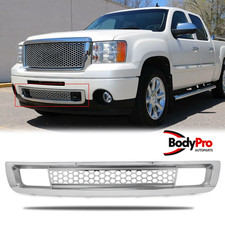 For 2007-2013 Gmc Sierra 1500 Denali Front Lower Bumper Grille Mesh Chrome Inser For 2007-2013 Gmc Sierra 1500 Denali Front Lower Bumper Grille Mesh Chrome Inser