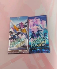Kpop demon Hunters Booster Packs. 1 Pack With 5 Cards Inside.