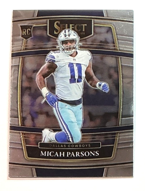 2021 Panini Select Micah Parsons Rookie RC Concourse #85 Cowboys
