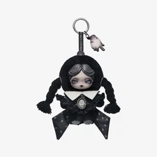 SKULLPANDA x Wednesday Plush (Classic Dress Version) - Popmart NYC Pop-Up