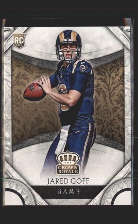 Jared Goff 2016 Panini Crown Royale #86 - (139)