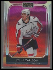 2021-22 O-Pee-Chee Platinum #189 John Carlson Sunset
