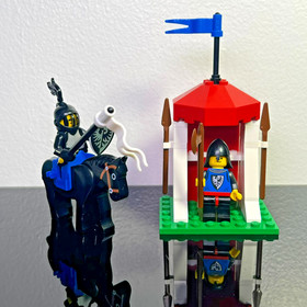 LEGO 6035: Castle Guard - Black Falcons [1987] 100% Complete + Instructions